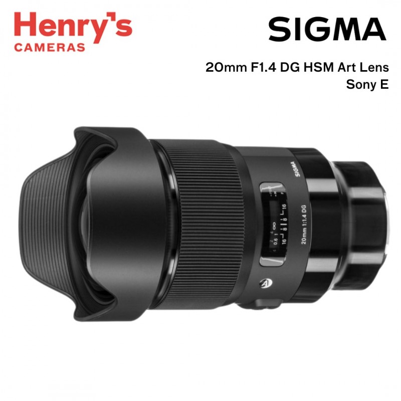 SIGMA 20MM F1.4 DG HSM ART LENS (SONY E)